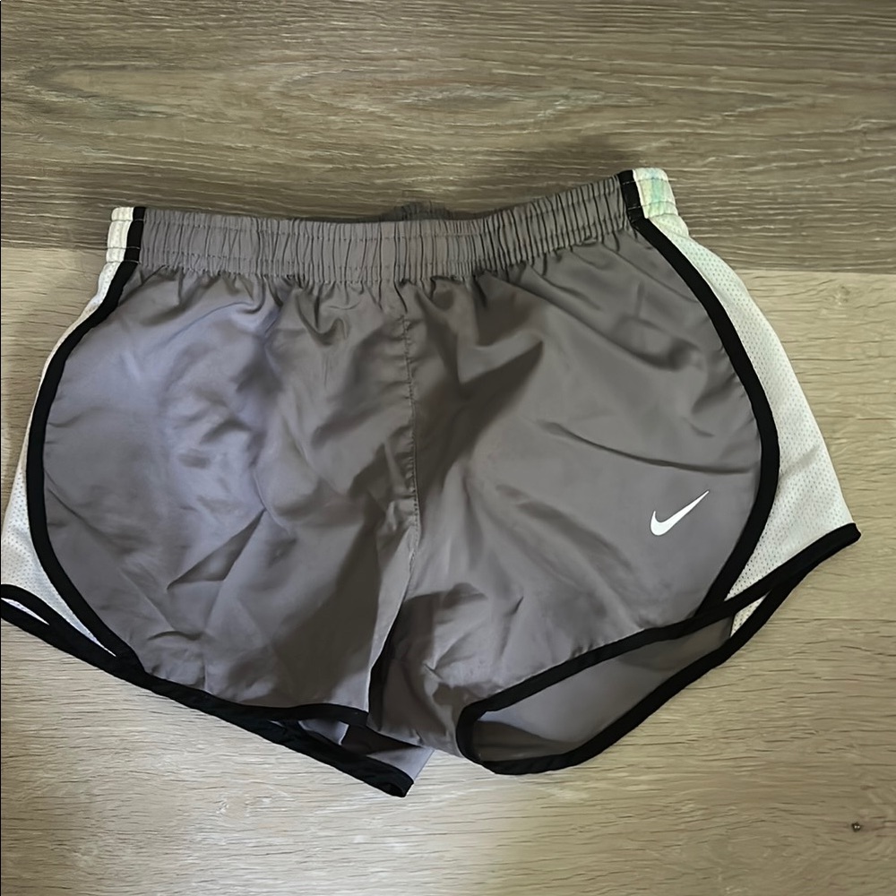 Girls Grey Nike Dri-Fit Shorts